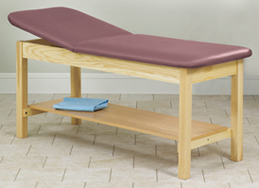 Clinton #1020 Treatment Table with Shelf